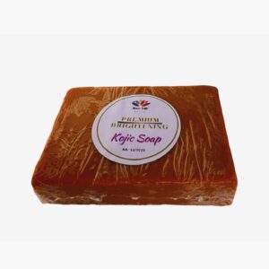 Photo of a Kojic soap that Brighten Dark Spots Naturally